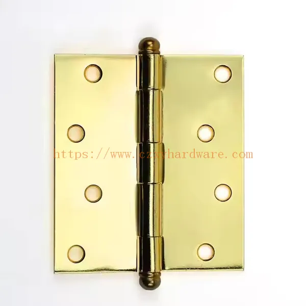 Xingyou modern 4*3.5 ball tip steel door hinge hot selling ball head for wooden bedroom door different sizes iron material